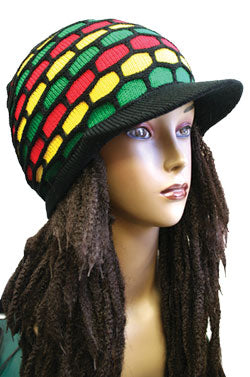 Magic Gold Rasta Hat 10" #6