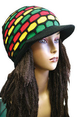 Magic Gold Rasta Hat 10" #6