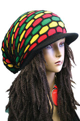 Magic Gold Rasta Hat 14" #7