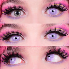 PRIMAL ® Rinnegan - Purple Naruto Cosplay Contact Lenses