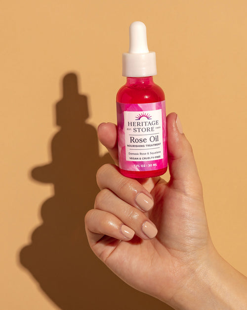 Heritage Store Rose Oil Nourishing Treatment