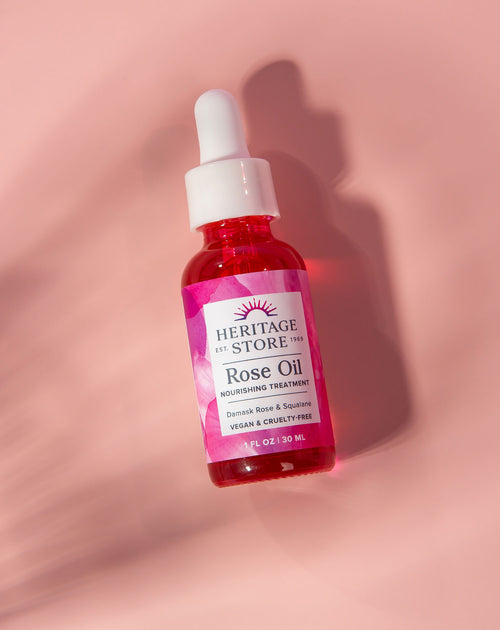 Heritage Store Rose Oil Nourishing Treatment