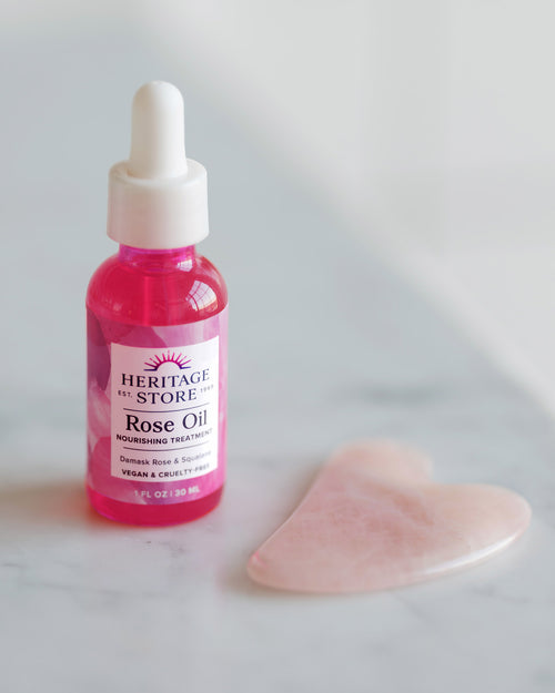Heritage Store Rose Oil Nourishing Treatment