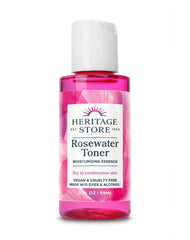 Heritage Store Rosewater Toner Moisturizing Essence 2oz