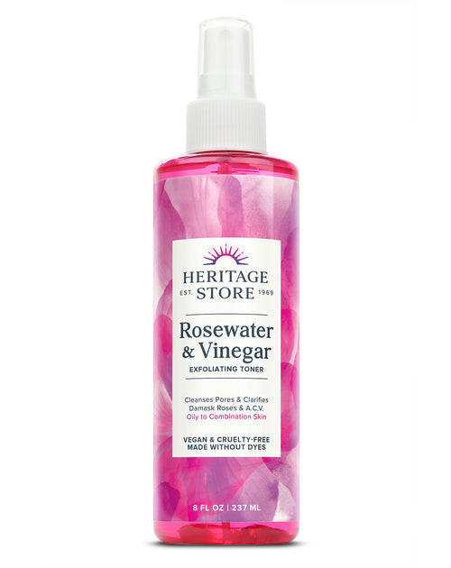 Heritage Store Rosewater & Vinegar Exfoliating Toner