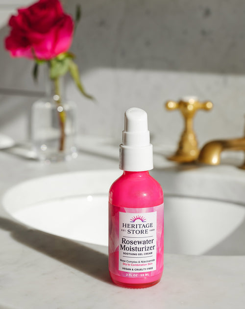 Heritage Store Rosewater Moisturizer Soothing Gel Cream