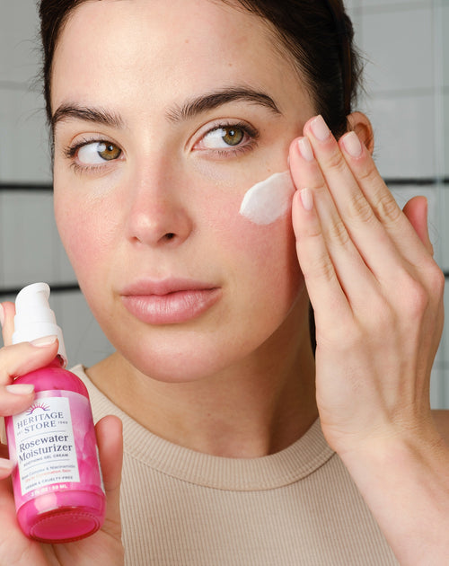 Heritage Store Rosewater Moisturizer Soothing Gel Cream