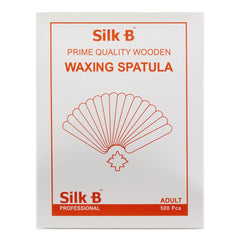 Silk B Professional Prime Quality Wooden Waxing Spatulas