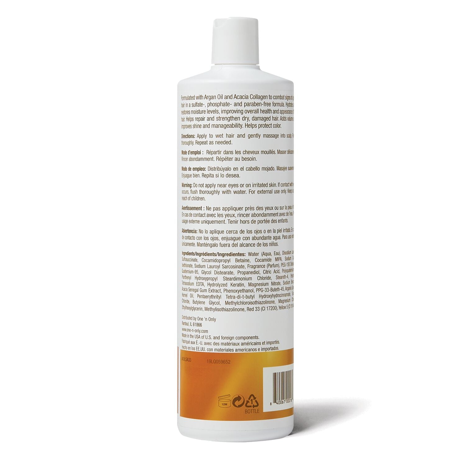 One 'n Only Argan Oil Moisture Repair Shampoo 33.8oz
