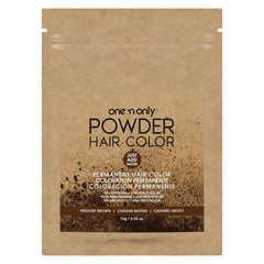 One 'n Only Powder Permanent Hair Color Packet - Medium Brown