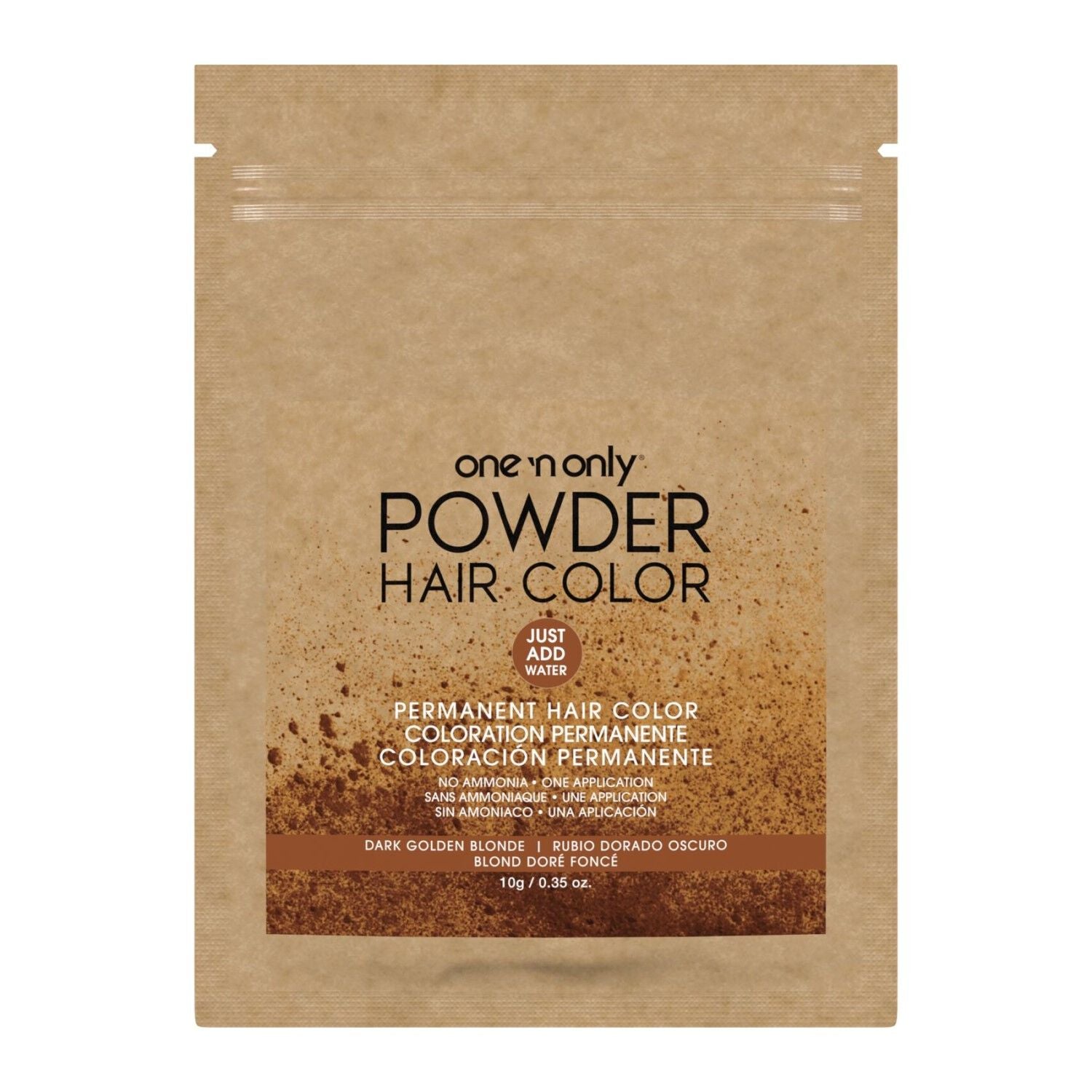 One 'n Only Powder Permanent Hair Color Packet - Dark Golden Blonde
