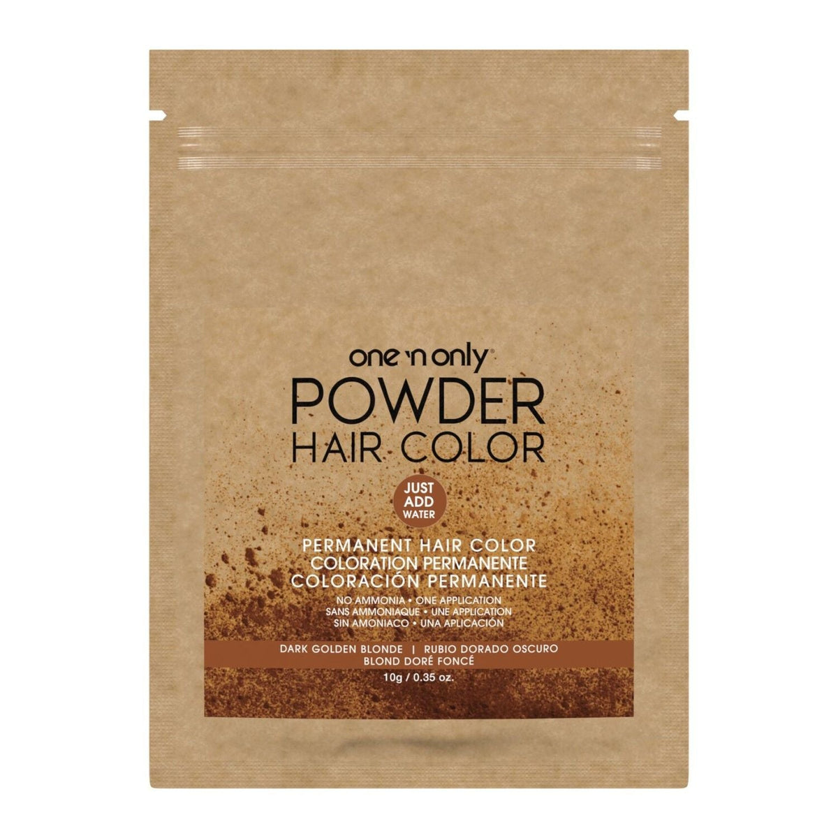 One 'n Only Powder Permanent Hair Color Packet - Dark Golden Blonde