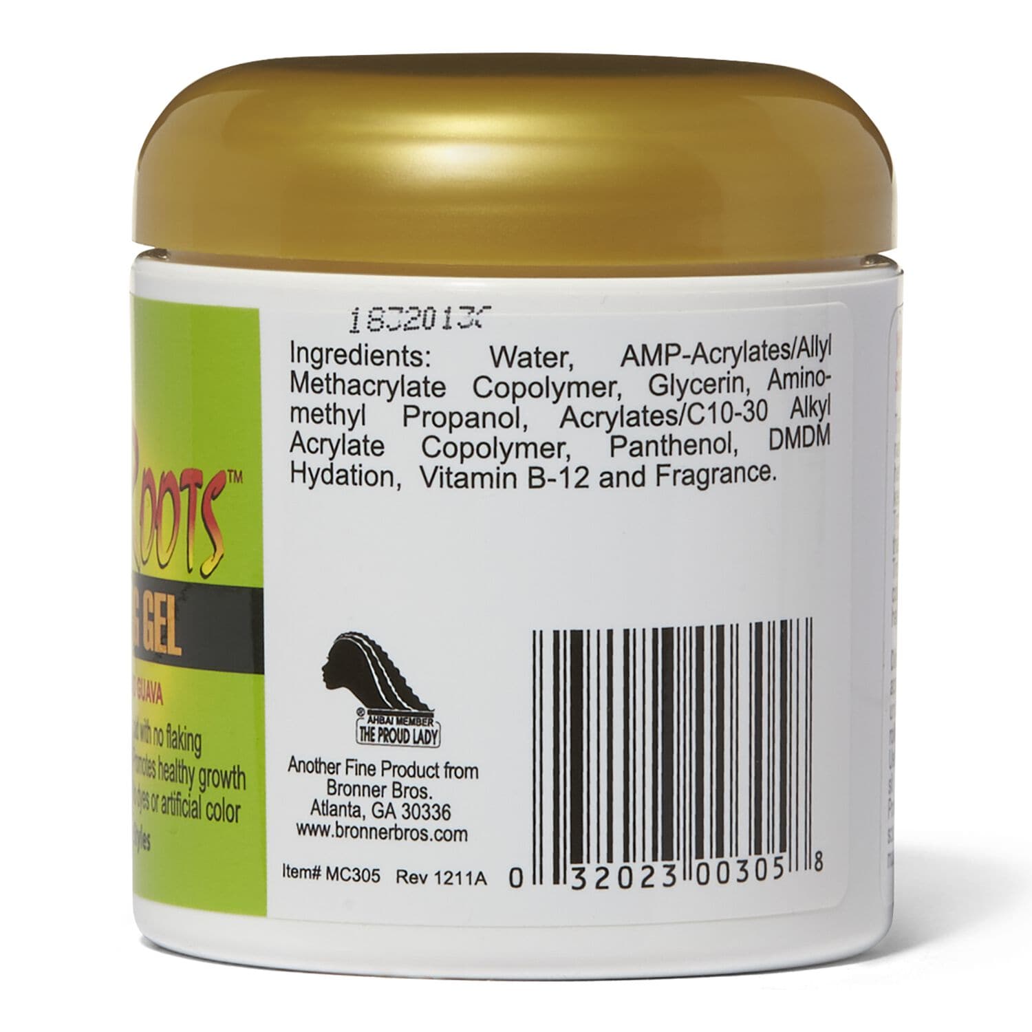Bronner Brothers Tropical Roots Firm Locking Gel