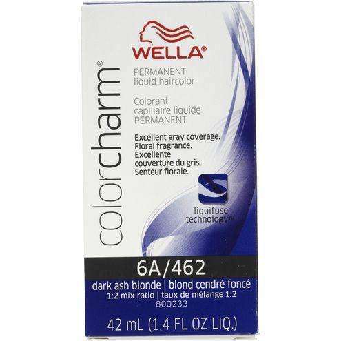 Wella Color Charm Permanent Liquid Hair Color - 6A/462 Dark Ash Blonde