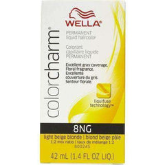 Wella Color Charm Permanent Liquid Hair Color - 8NG Light Beige Blonde