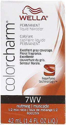 Wella Color Charm Permanent Liquid Hair Color - 7WV Nutmeg