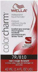 Wella Color Charm Permanent Liquid Hair Color - 7R/810 Red