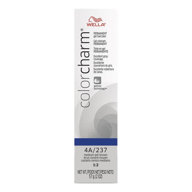 Wella Color Charm Gel Permanent Hair Color - 4A/237 Medium Ash Brown