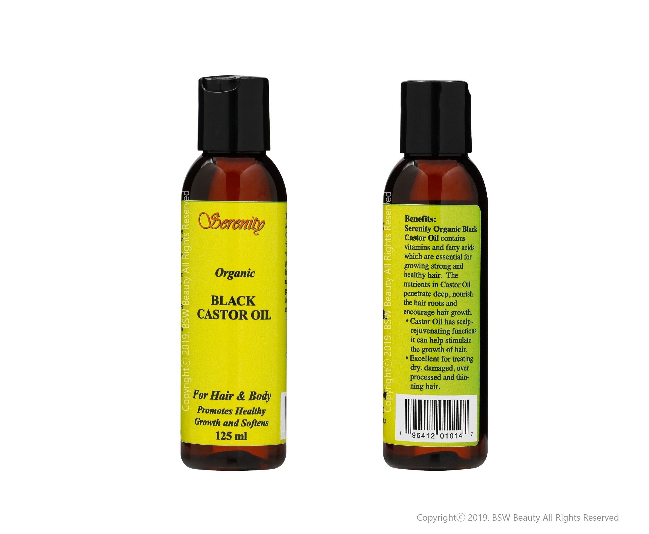 SERENITY BLACK CASTOR OIL