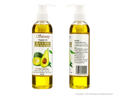 SERENITY ORGANIC BLACK SEED AND AVOCADO OIL FOR HAIR AND BODY