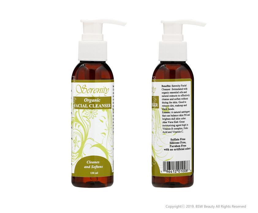 SERENITY ORGANIC FACIAL CLEANSER