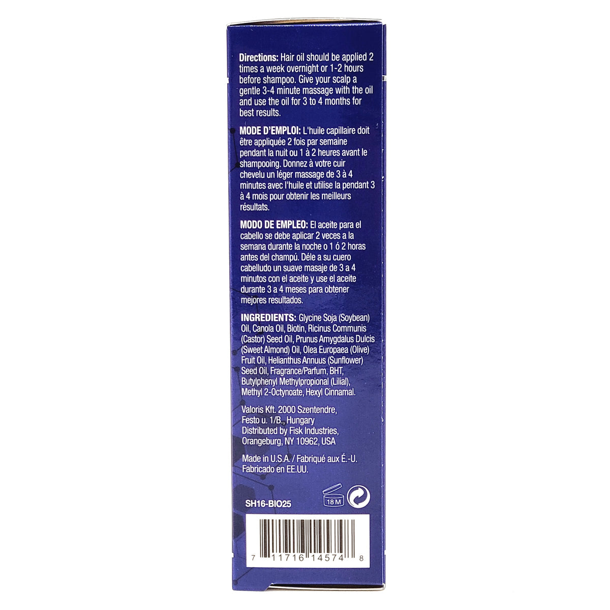 Difeel Biotin Pro-Growth Premium Hair Oil