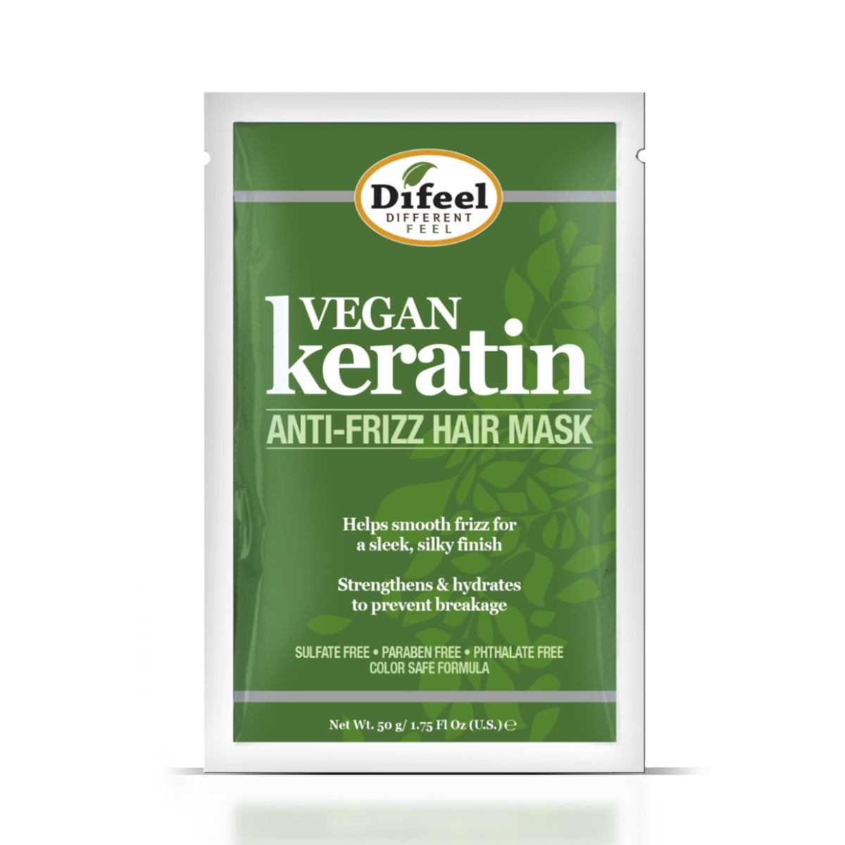 Difeel Vegan Keratin Anti-Frizz Hair Mask Packette