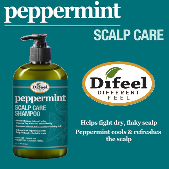 Difeel Peppermint Scalp Care Shampoo