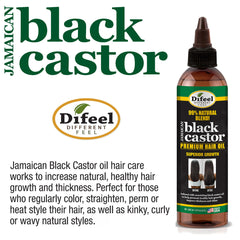 Difeel Superior Growth Premium Hair Oil - Jamaican Black Castor Oil
