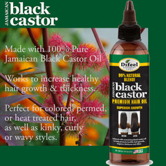 Difeel Superior Growth Premium Hair Oil - Jamaican Black Castor Oil