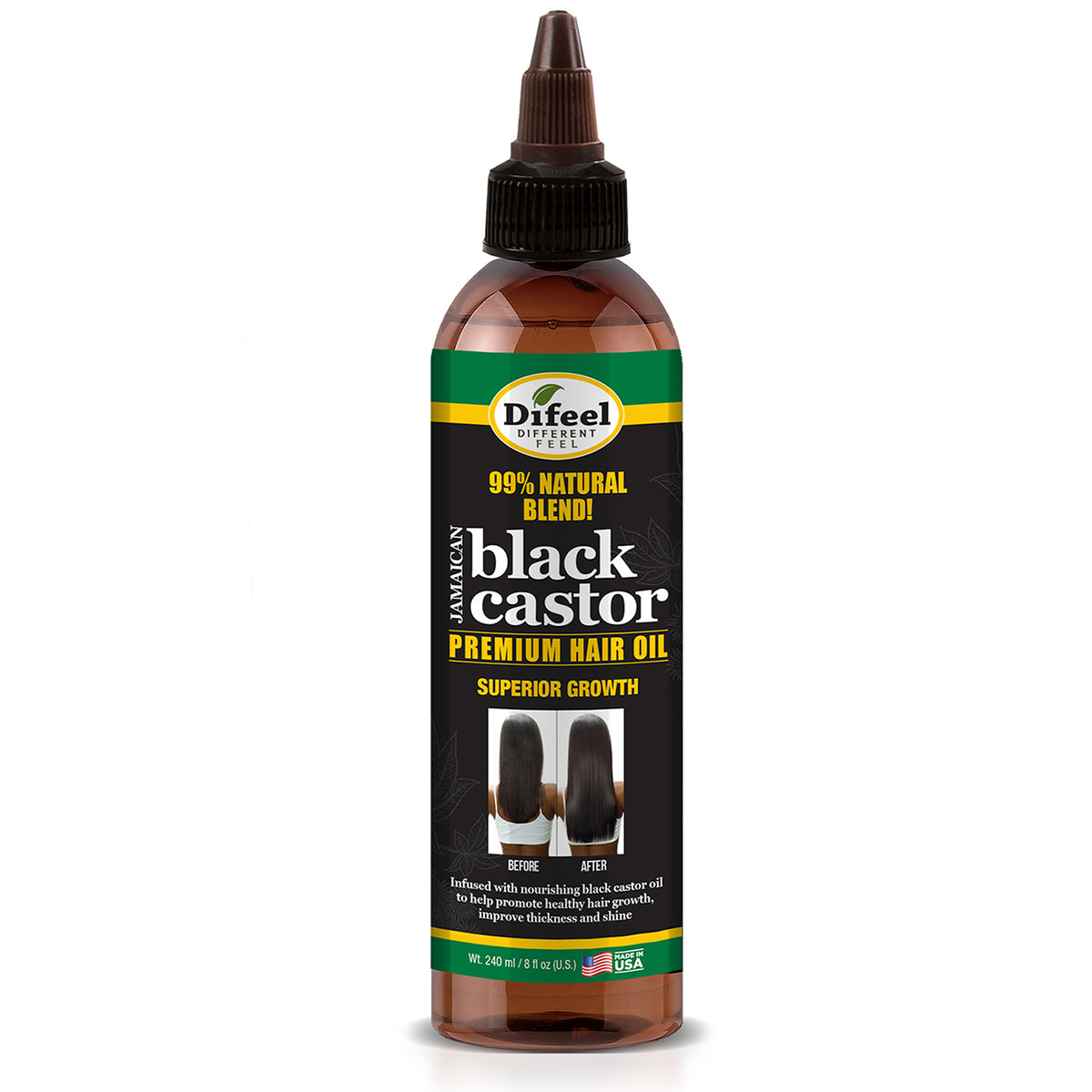 Difeel Superior Growth Premium Hair Oil - Jamaican Black Castor Oil