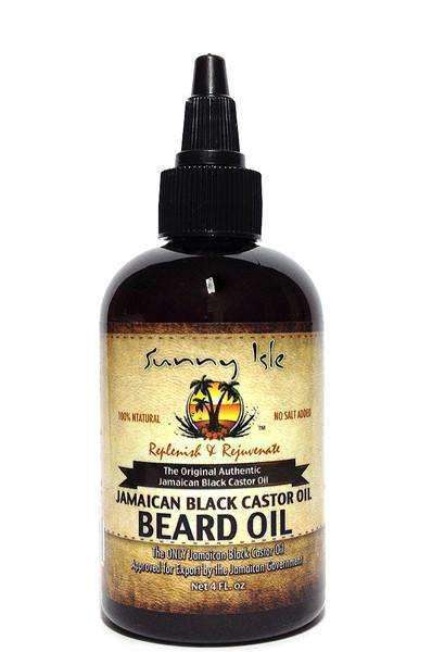 Sunny Isle Jamaican Black Castor Oil Beard Oil 4oz