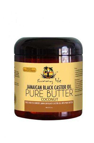 Sunny Isle Jamaican Black Castor Oil Pure Butter 8oz - Coconut