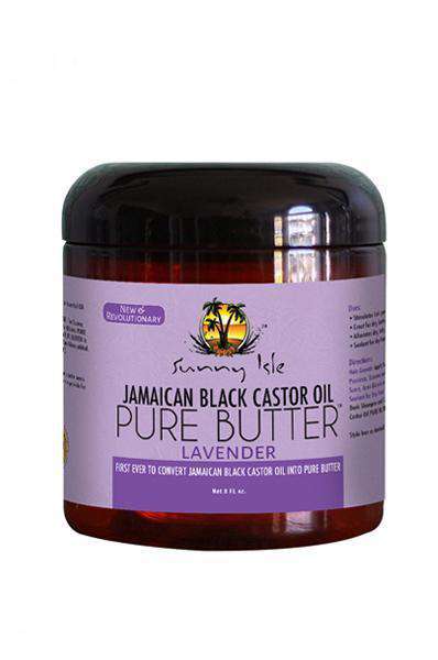 Sunny Isle Jamaican Black Castor Oil Pure Butter 8oz - Lavender