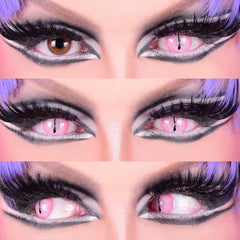 PRIMAL ® Slayer - Pink Cosplay Colored contact lenses