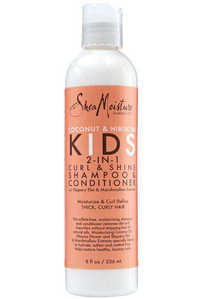 Shea Moisture Kids Coconut & Hibiscus 2-in-1 Curl & Shine Shampoo & Conditioner