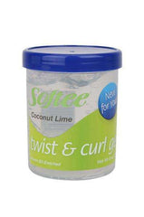 Softee Coconut Lime Twist & Curl Gel 8oz