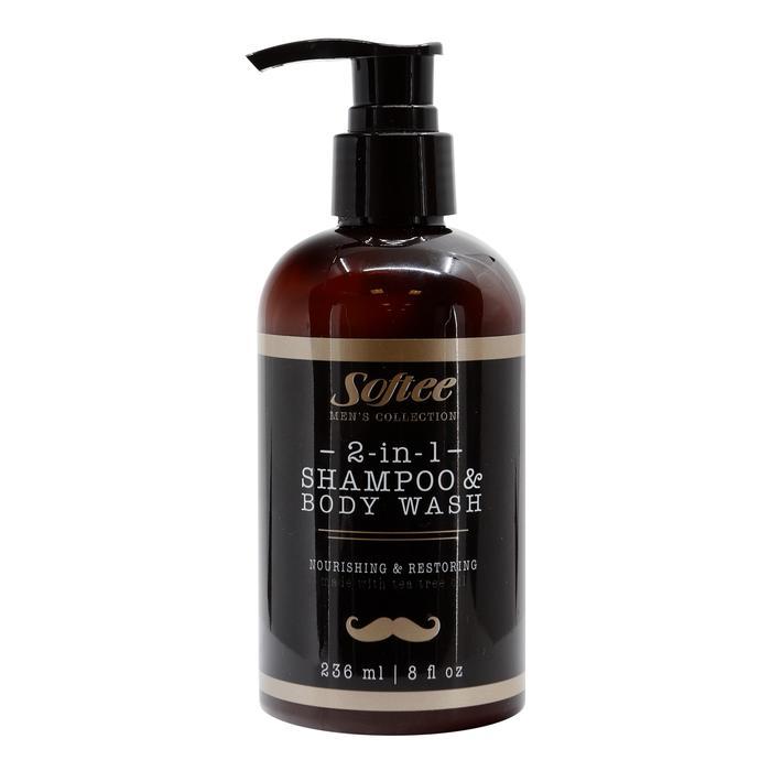 Softee Men 2 In 1 Shampoo & Body Wash (8oz)