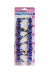 Sweet Kids Hair Baubles - Square #SQ4 Blue