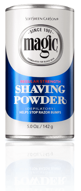 Magic Shaving Powder - Regular Strength Blue Can