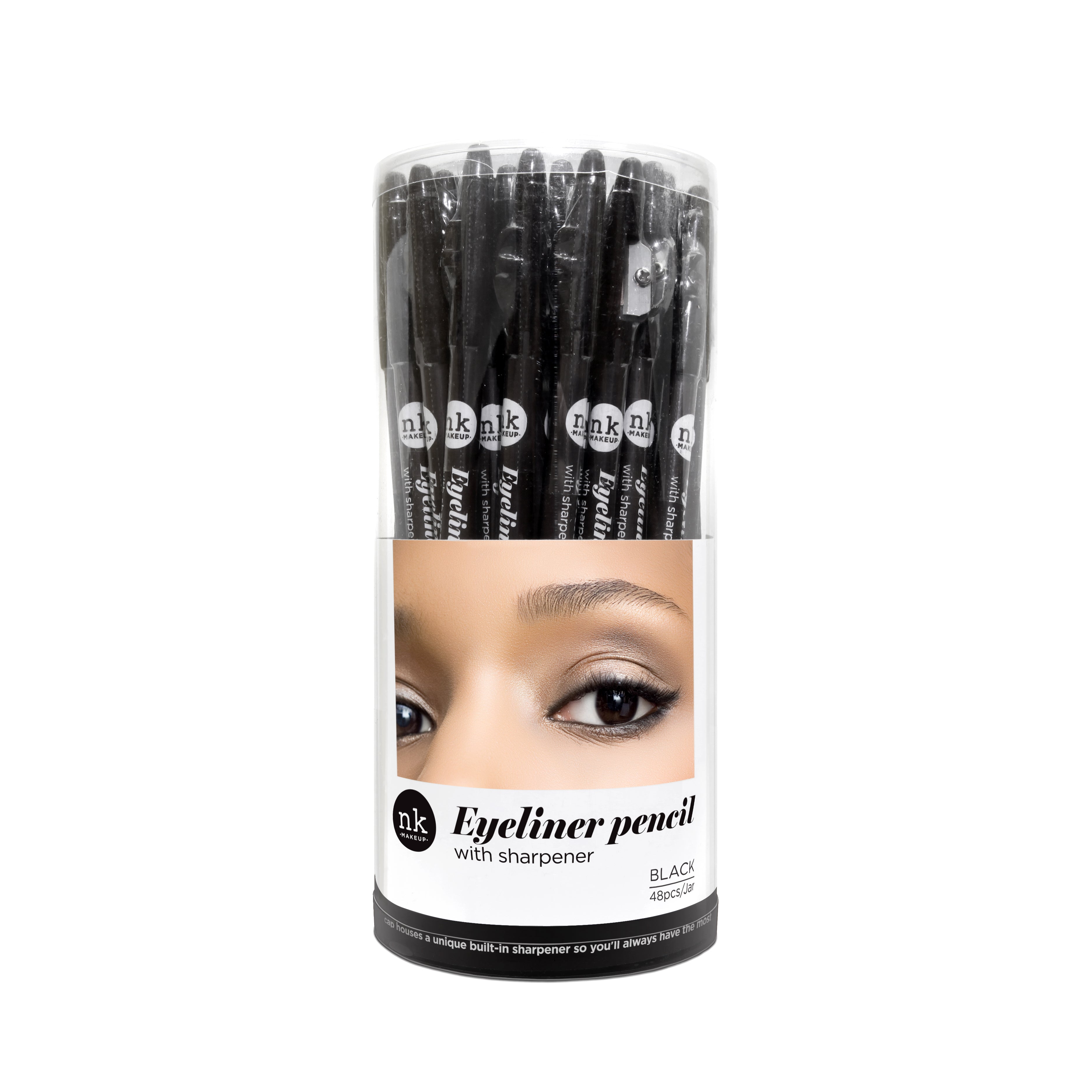 Eyeliner Pencil w/ Sharpener - Black (48pcs)