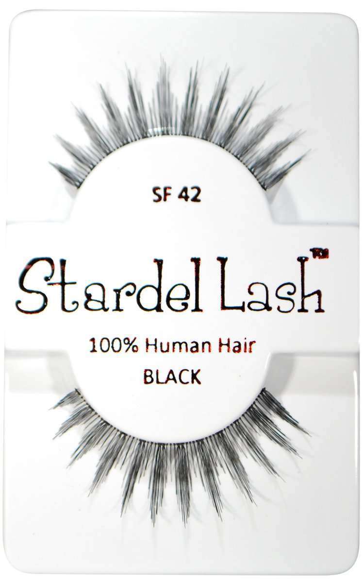 Stardel Lash 100% Human Hair Lashes - SF 42 Black