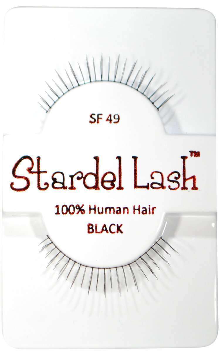 Stardel Lash 100% Human Hair Lashes - SF 49 Black