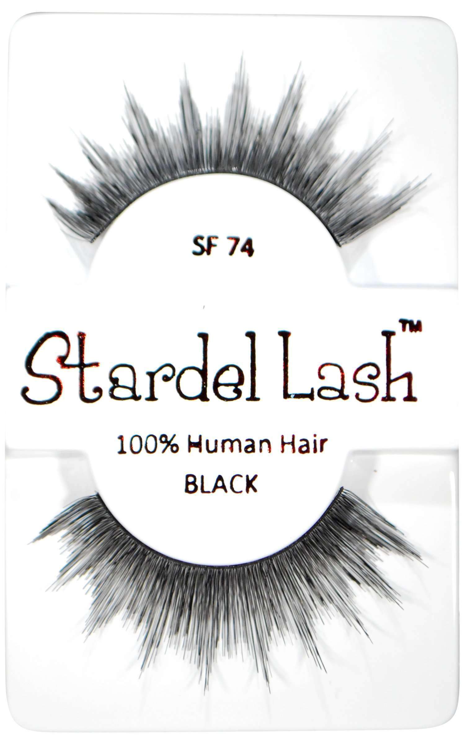 Stardel Lash 100% Human Hair Lashes - SF 74 Black