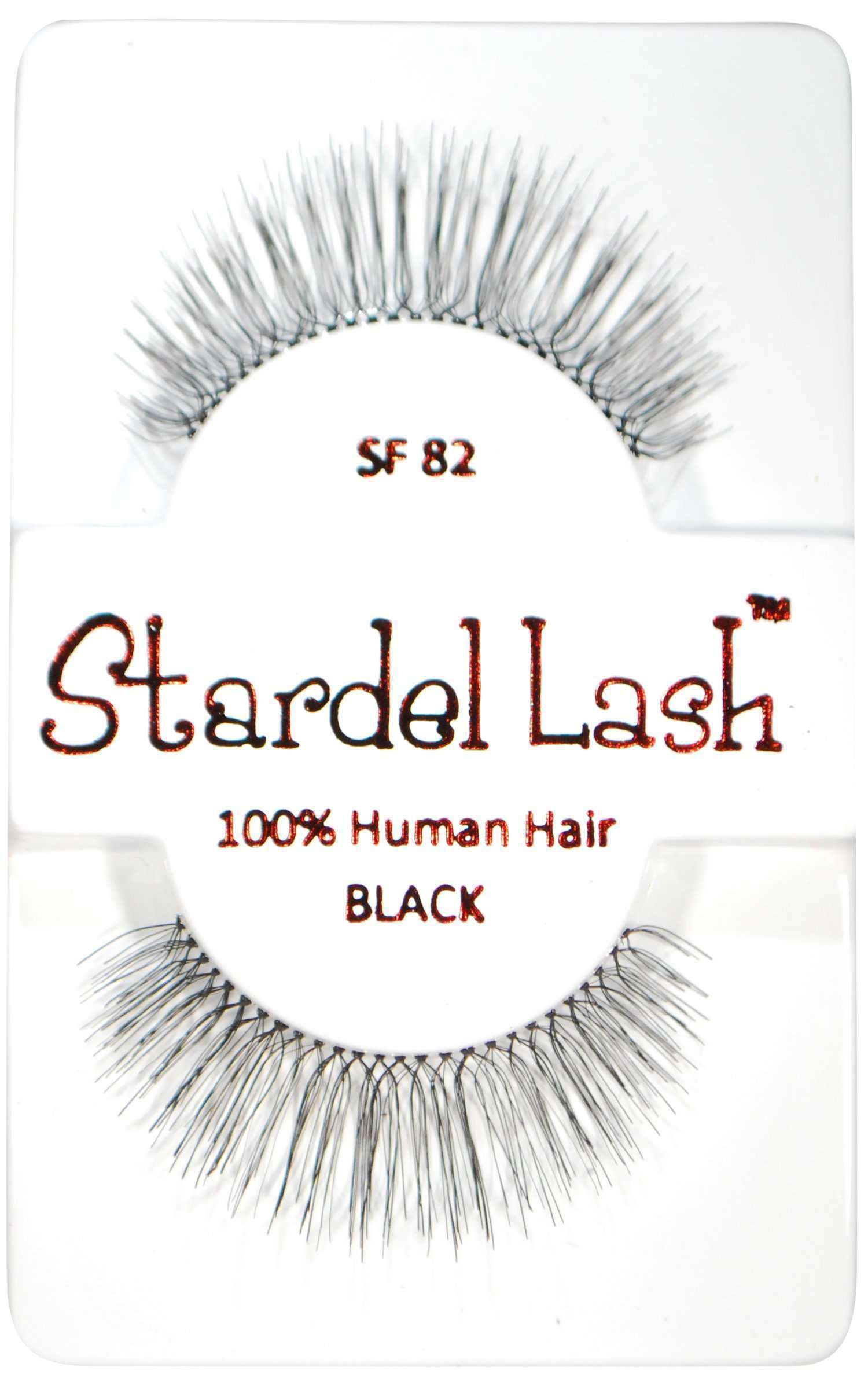 Stardel Lash 100% Human Hair Lashes - SF 82 Black