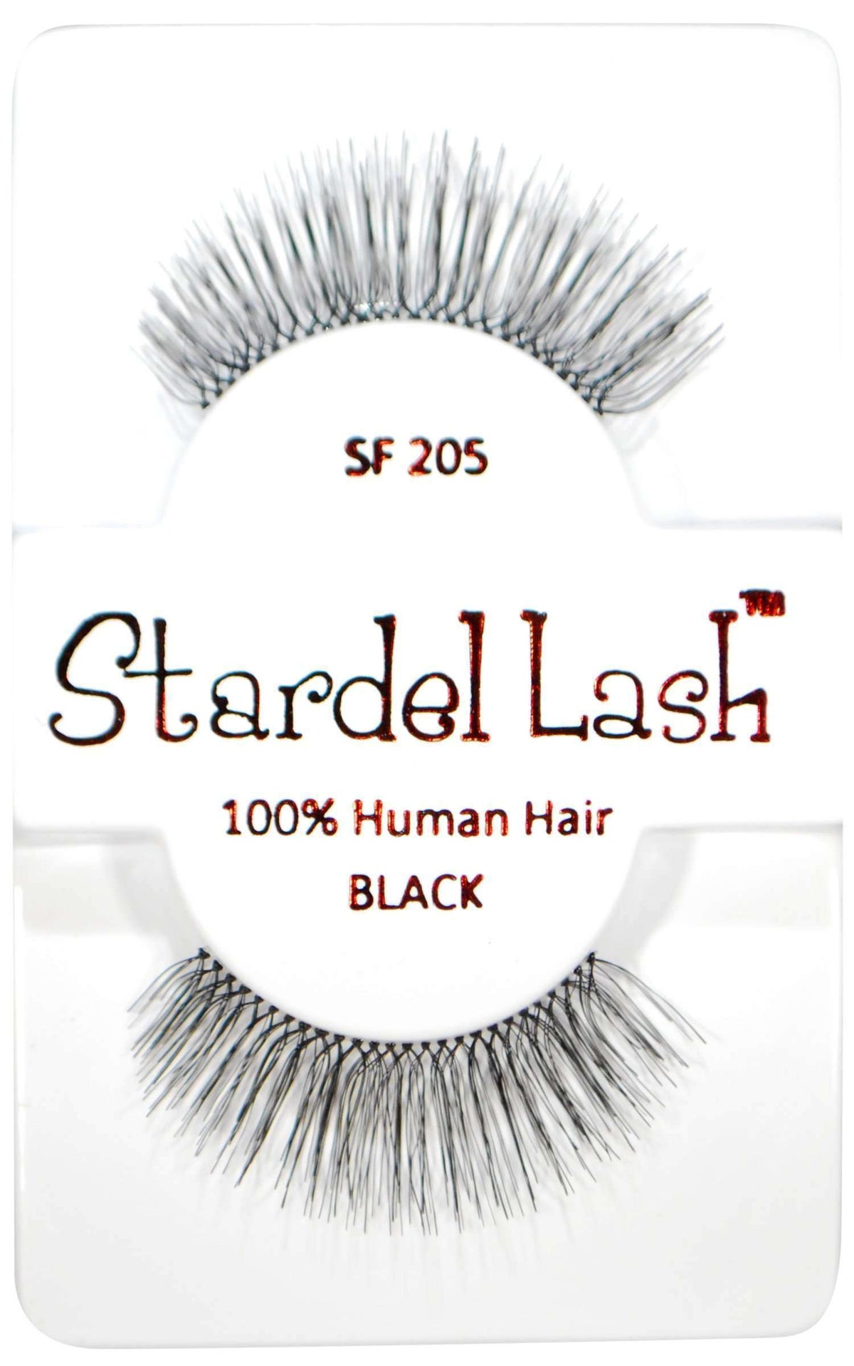 Stardel Lash 100% Human Hair Lashes - SF 205 Black