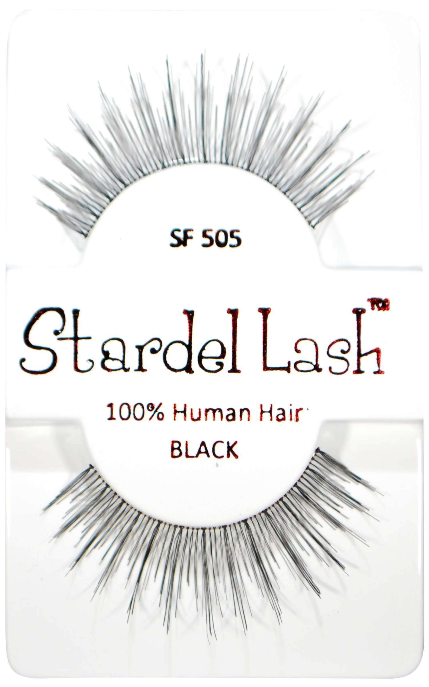 Stardel Lash 100% Human Hair Lashes - SF 505 Black