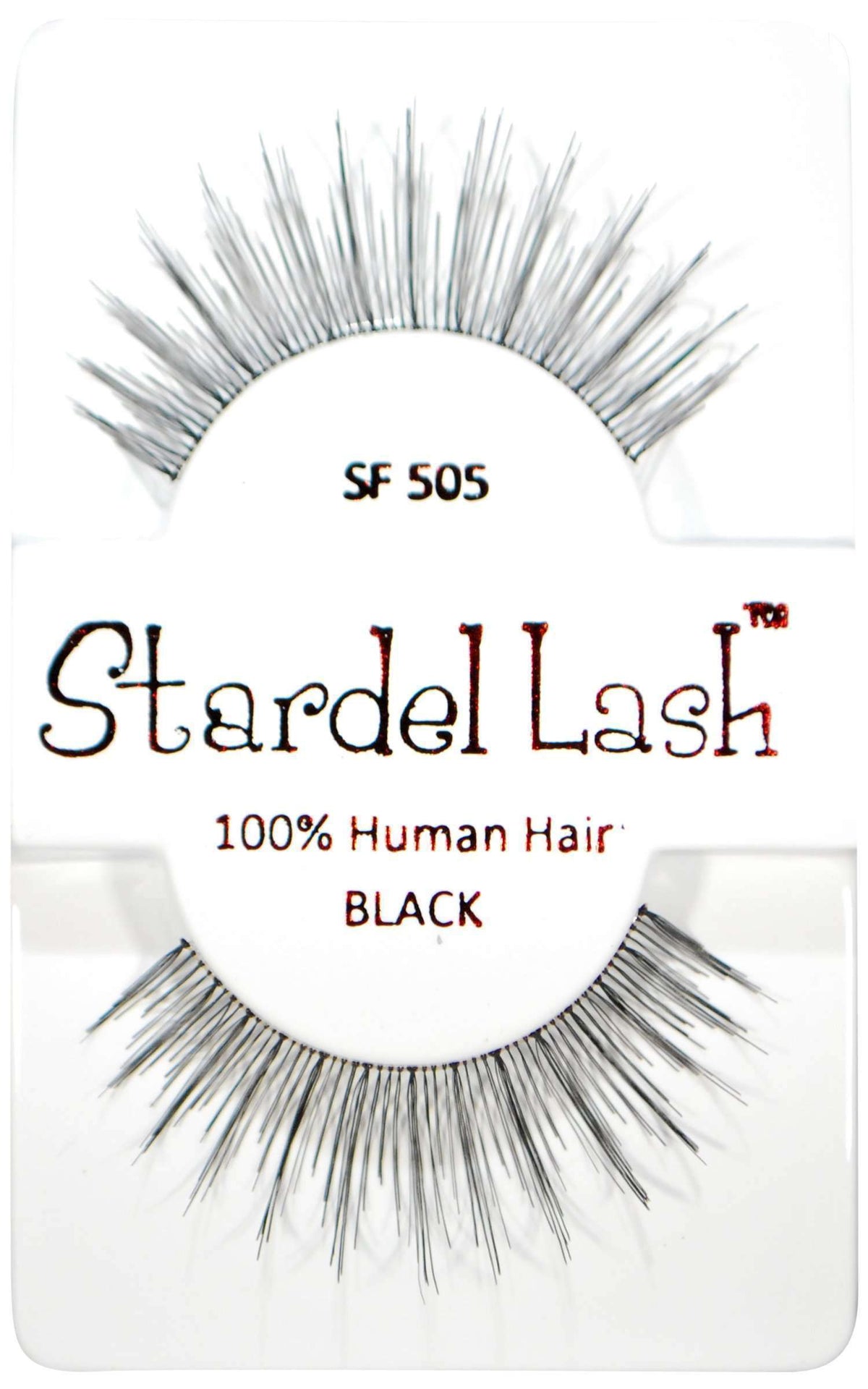 Stardel Lash 100% Human Hair Lashes - SF 505 Black
