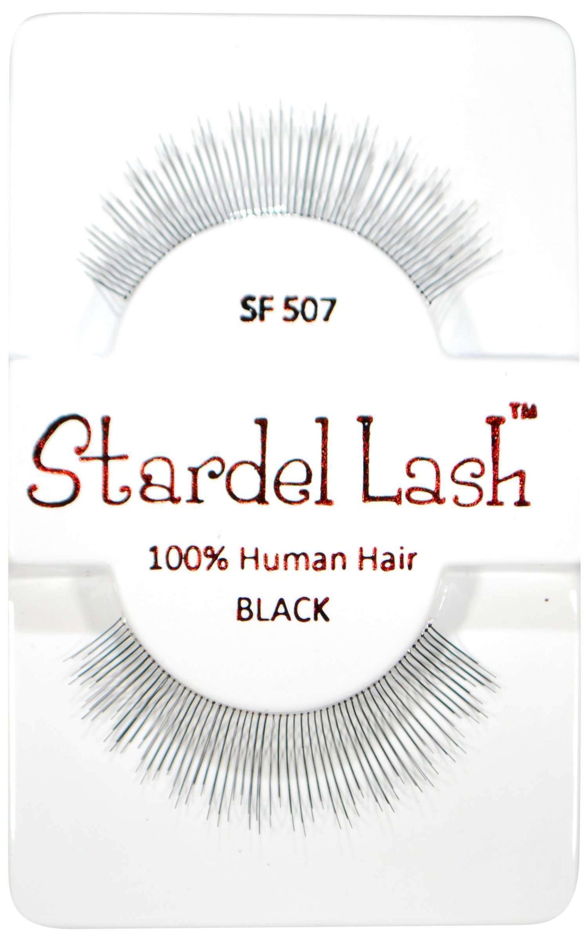Stardel Lash 100% Human Hair Lashes - SF 507 Black