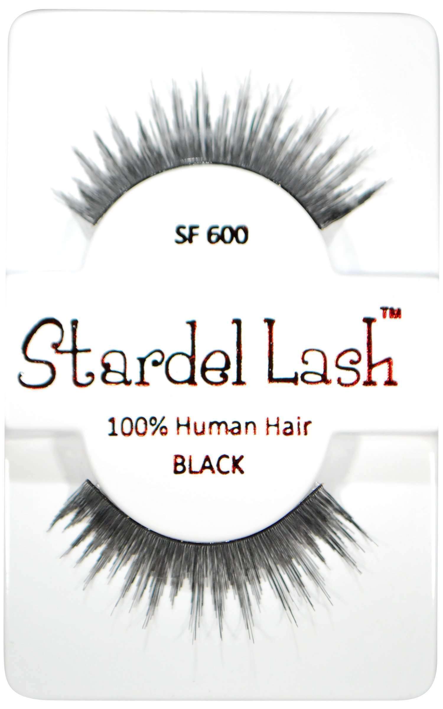 Stardel Lash 100% Human Hair Lashes - SF 600 Black